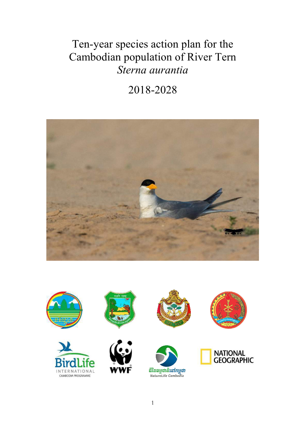 Ten-Year Species Action Plan for the Cambodian Population of River Tern Sterna Aurantia