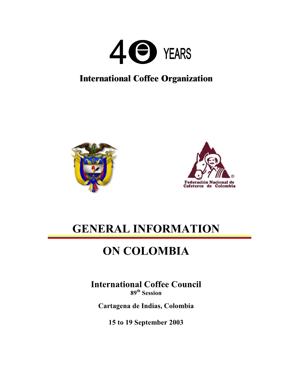 General Information on Colombia