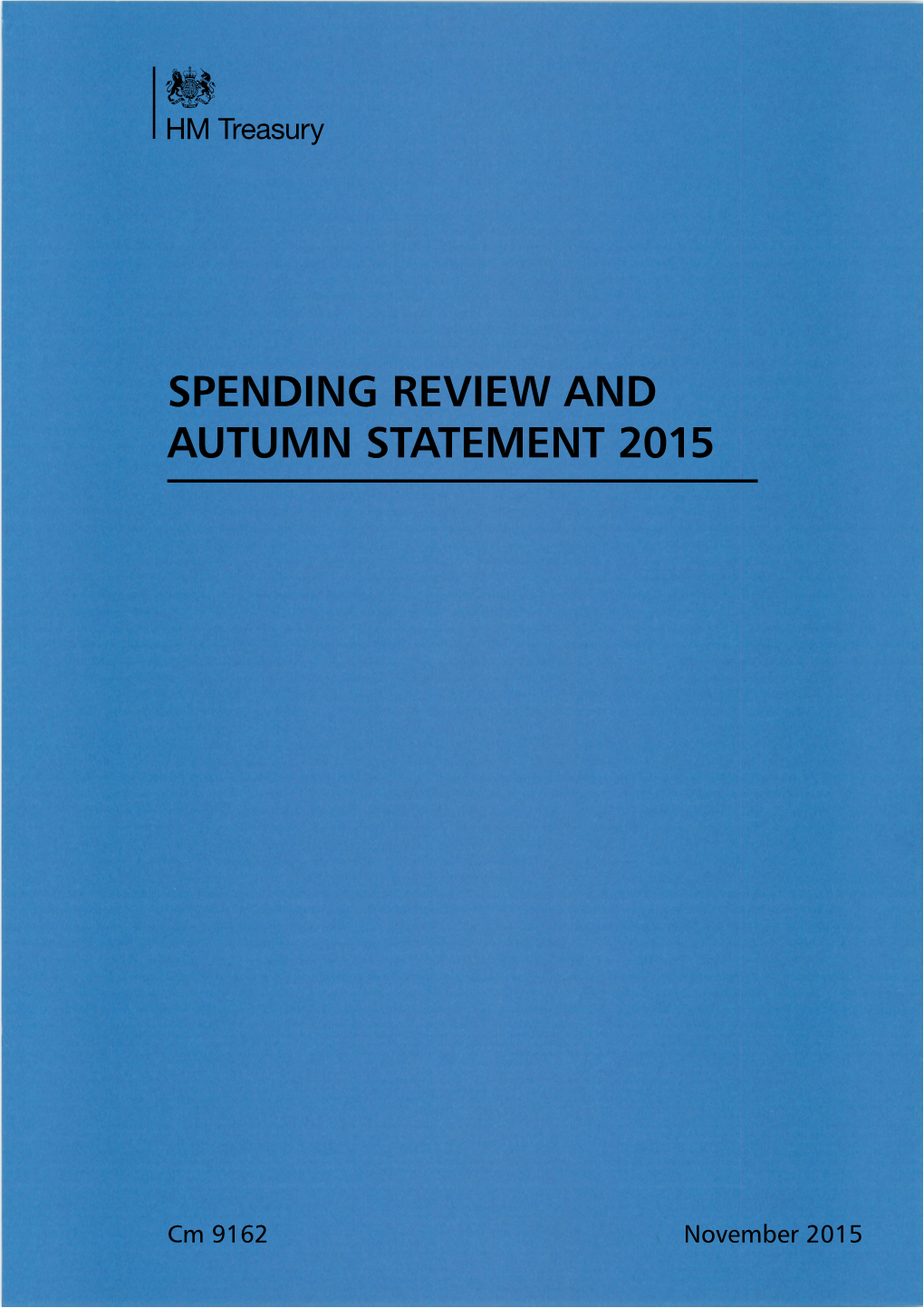 Spending Review and Autumn Statement 2015