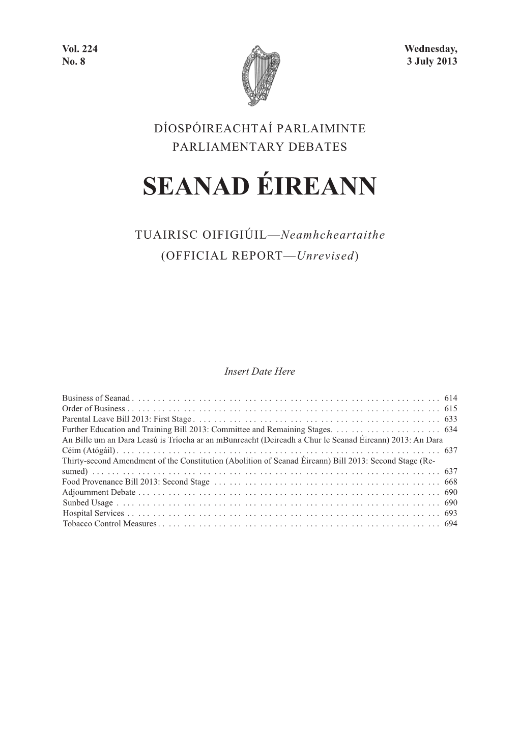 Seanad Éireann