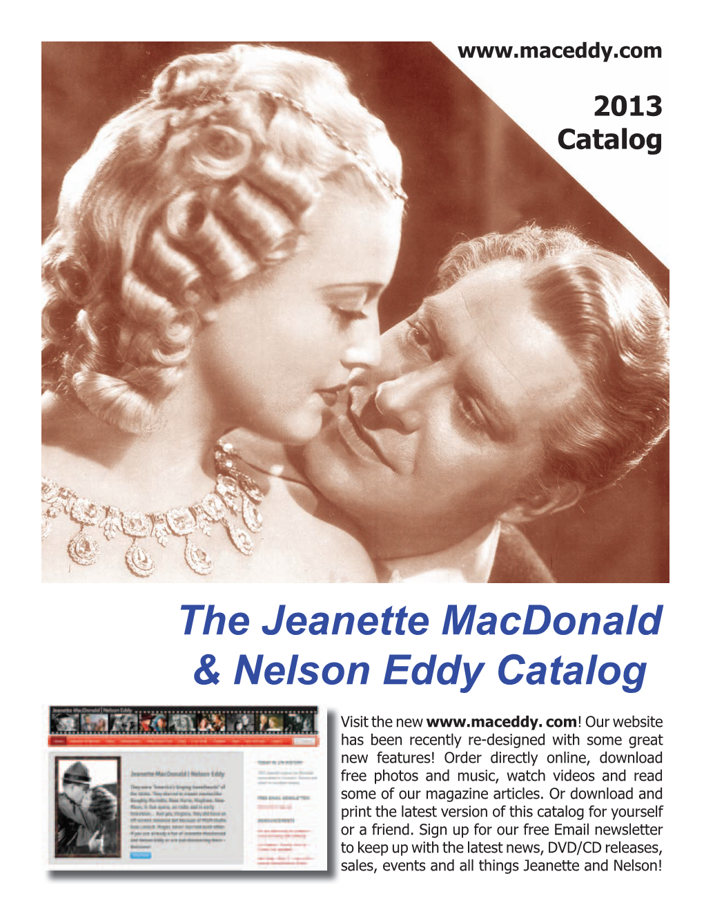 The Jeanette Macdonald & Nelson Eddy Catalog