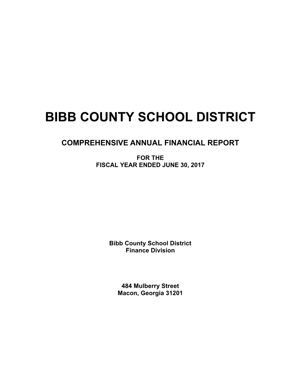 Bibb County School District