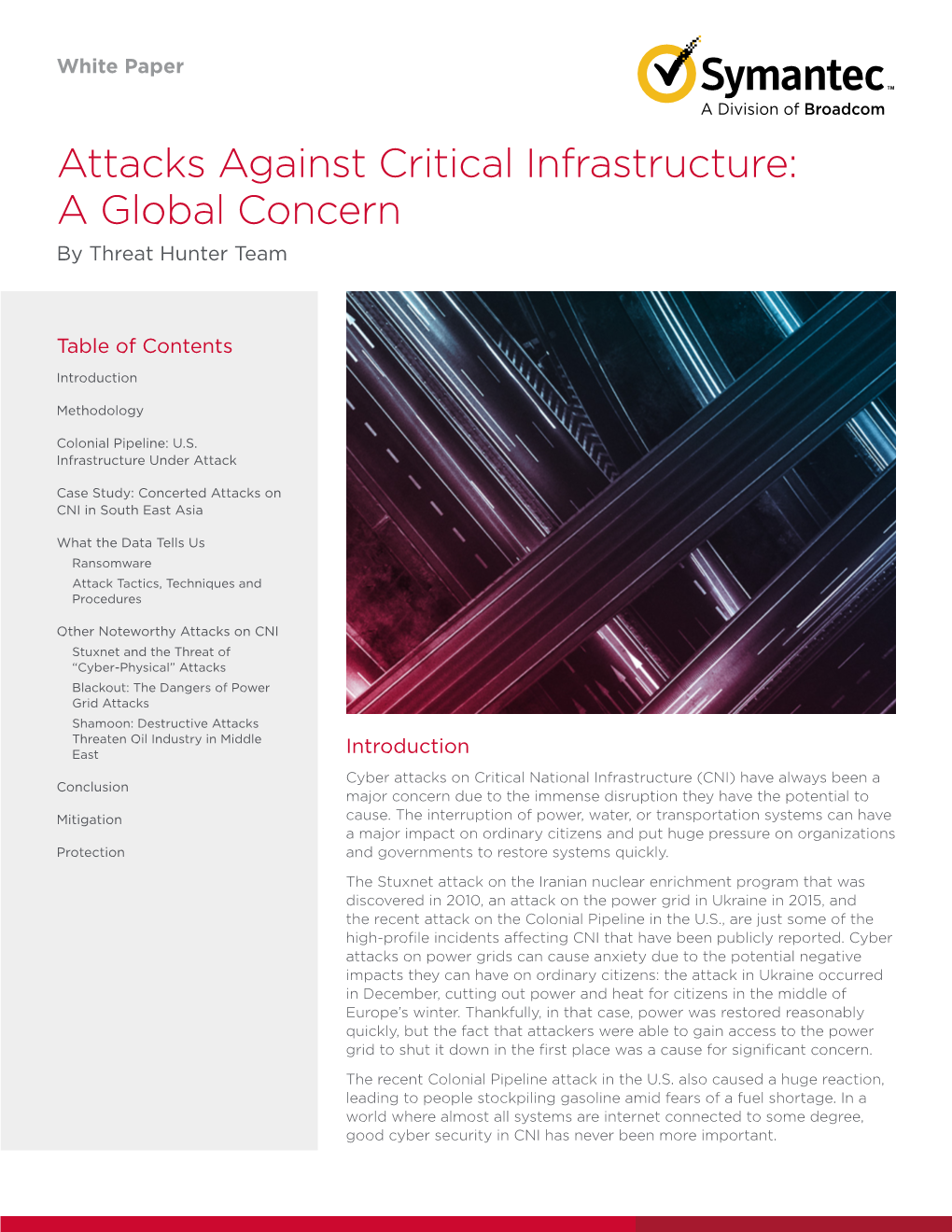 Attacks Against Critical Infrastructure (White Paper)