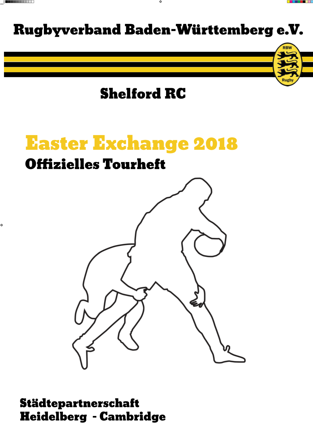 Shelford 2018 Tour Heft