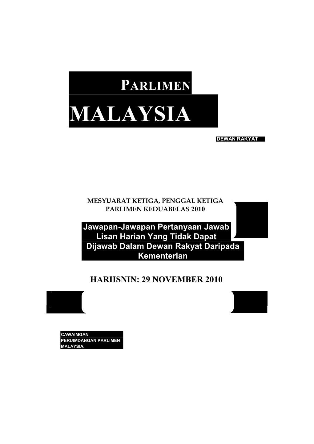 Parlimen Malaysia