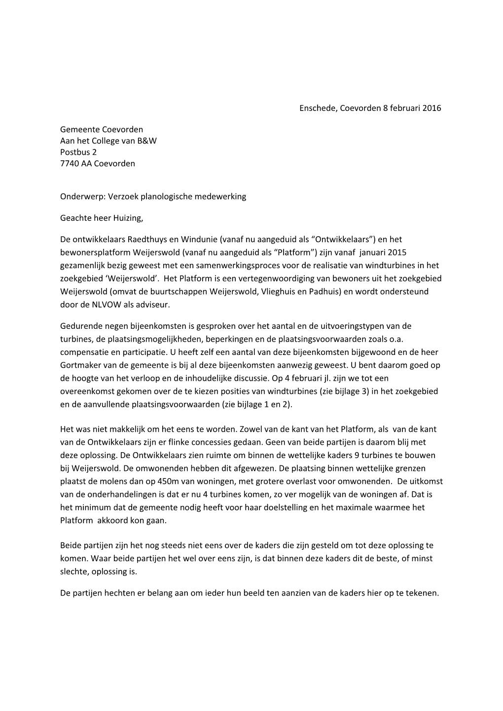 Eindvoorstel Weijerswold Definitief.Pdf Overig