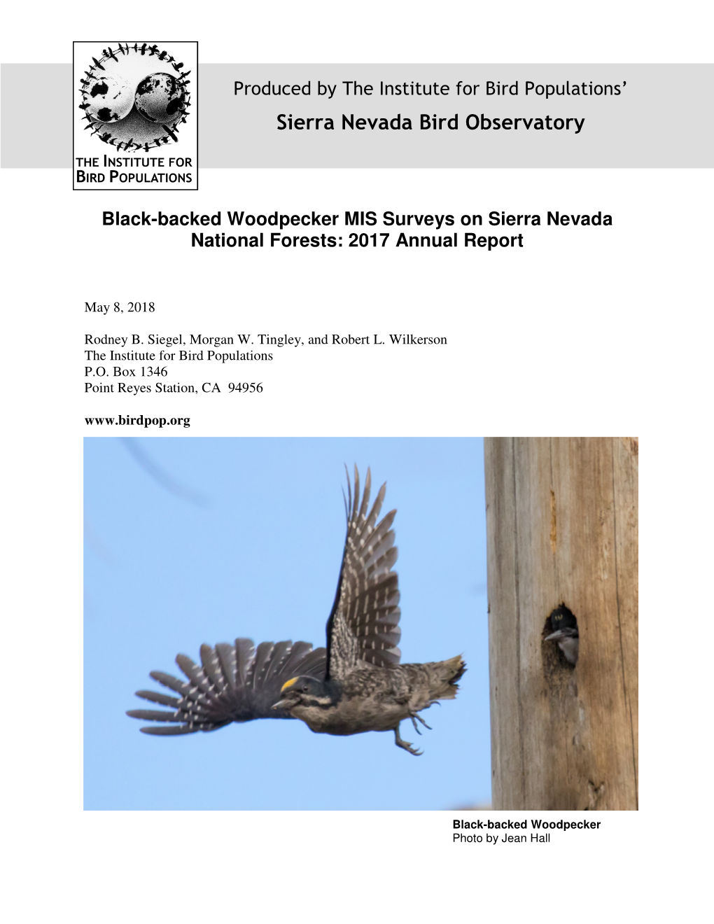 Sierra Nevada Bird Observatory