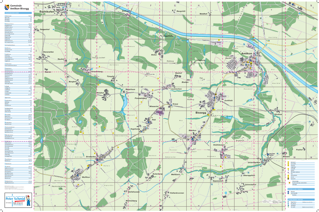 Ortsplan Amlikon-Bissegg (Grossformat) [Pdf, 4.3