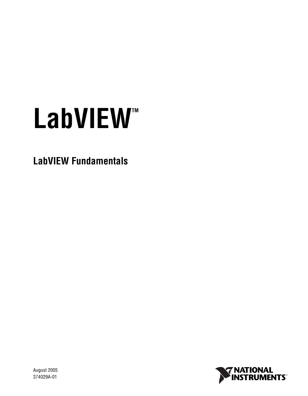 Labview Fundamentals