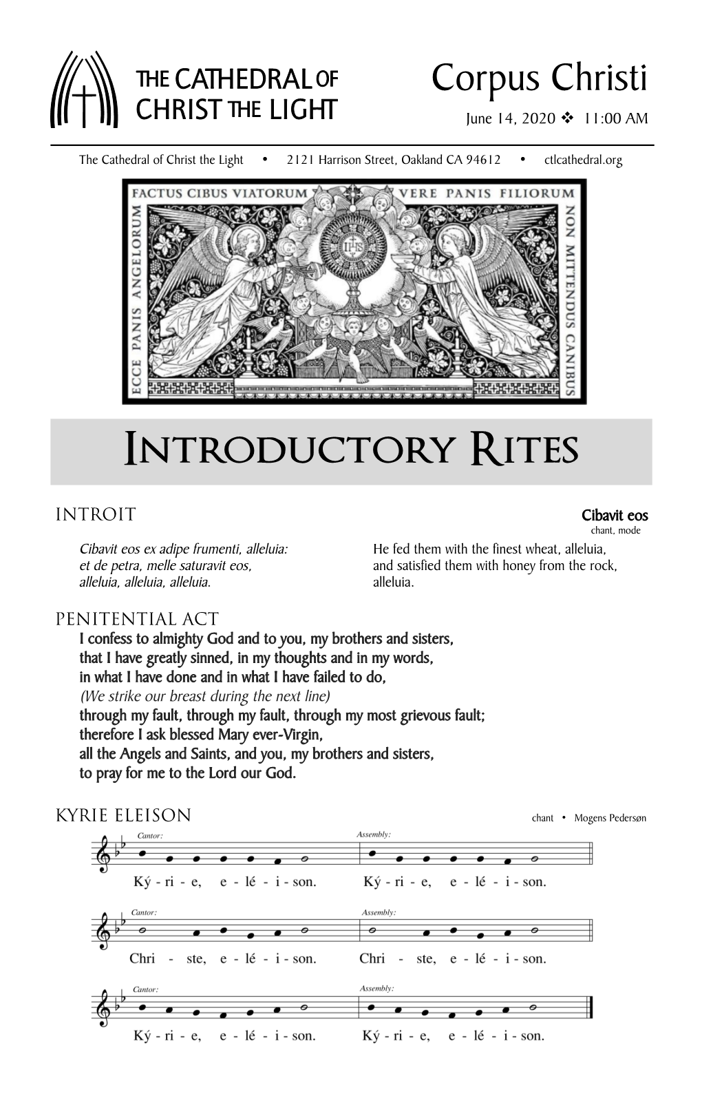 Introductory Rites