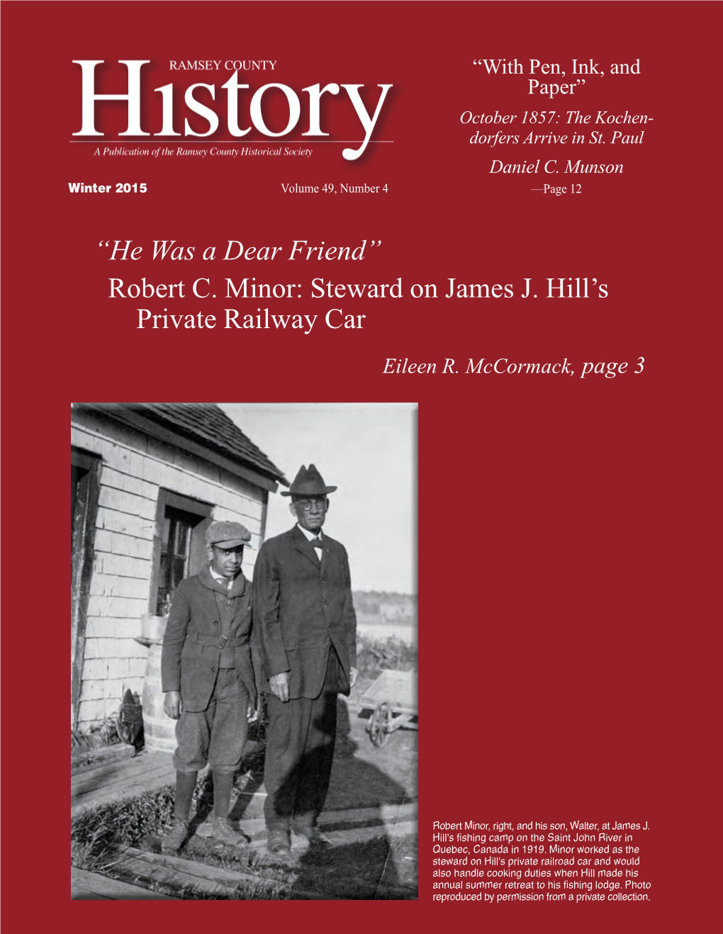 Steward on James J. Hill's Private Railway
