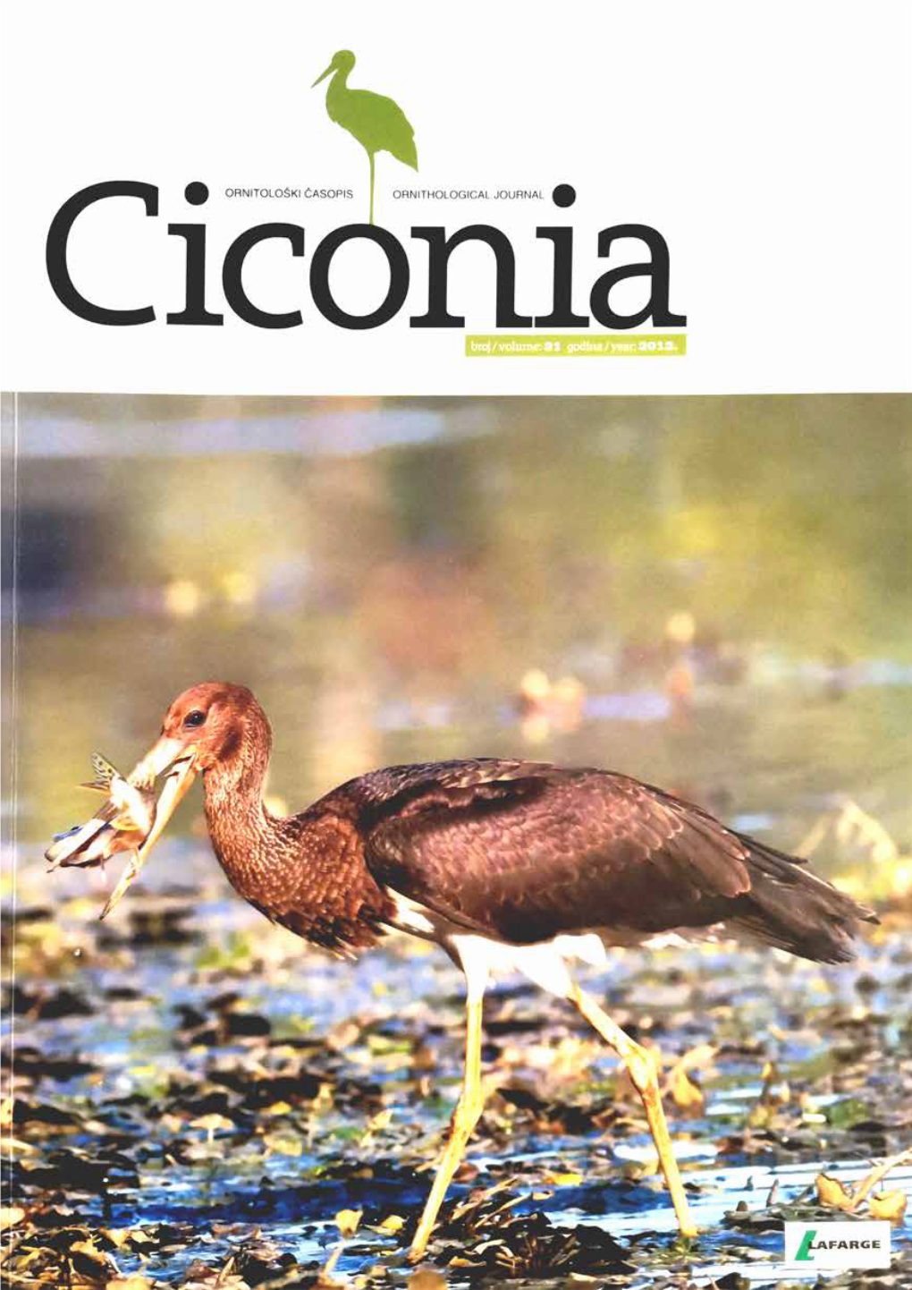 Ciconia Vol. 21 (2012)