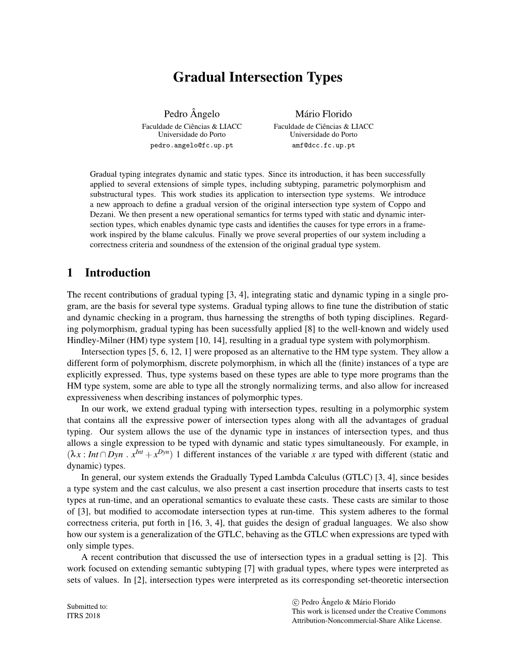 Gradual Intersection Types