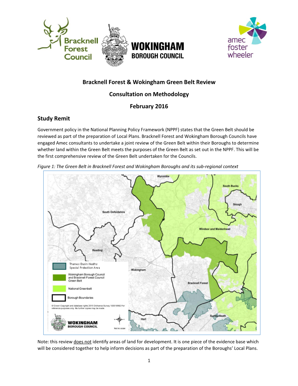 Green Belt Review Methodology