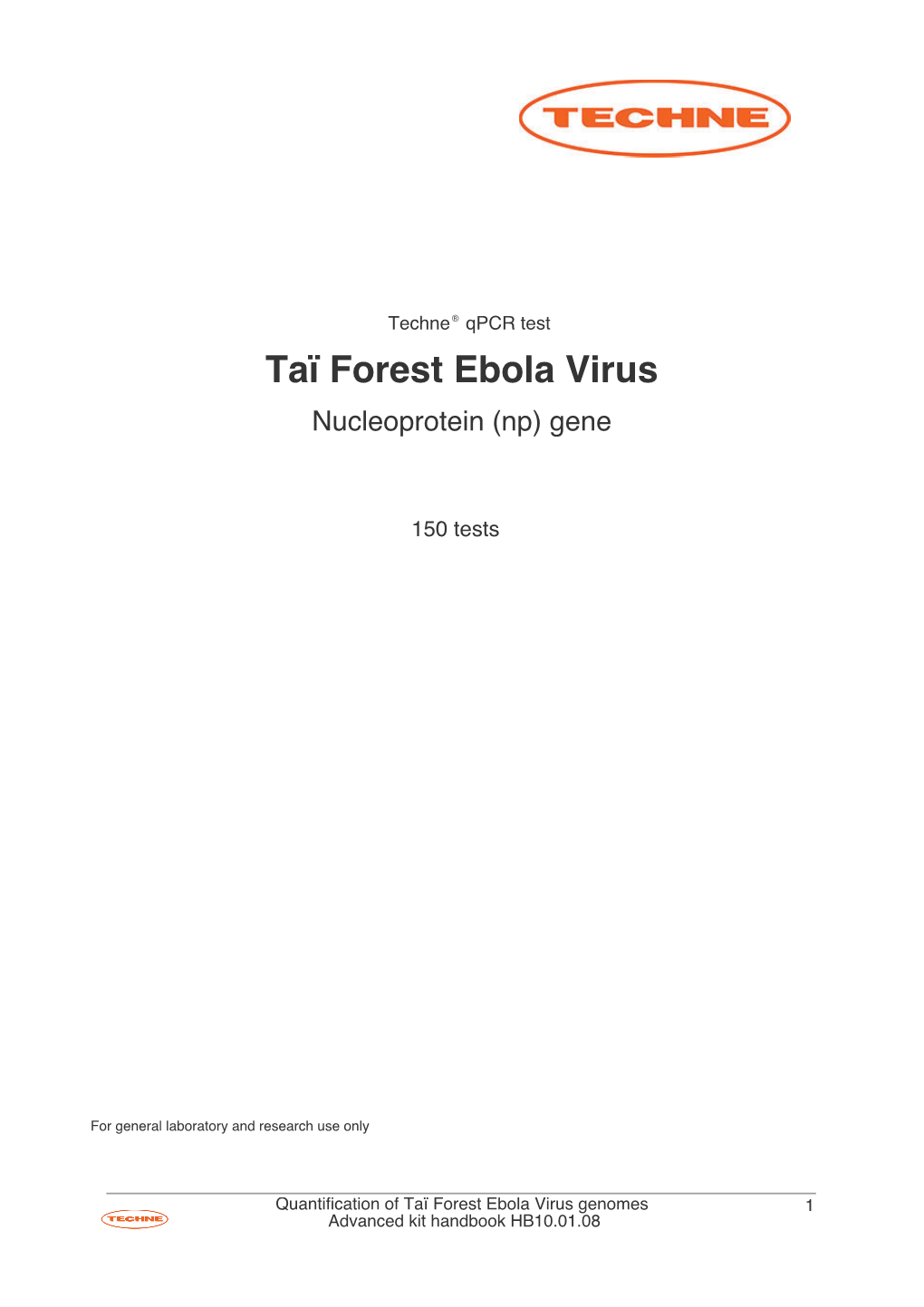 Taï Forest Ebola Virus Nucleoprotein (Np) Gene