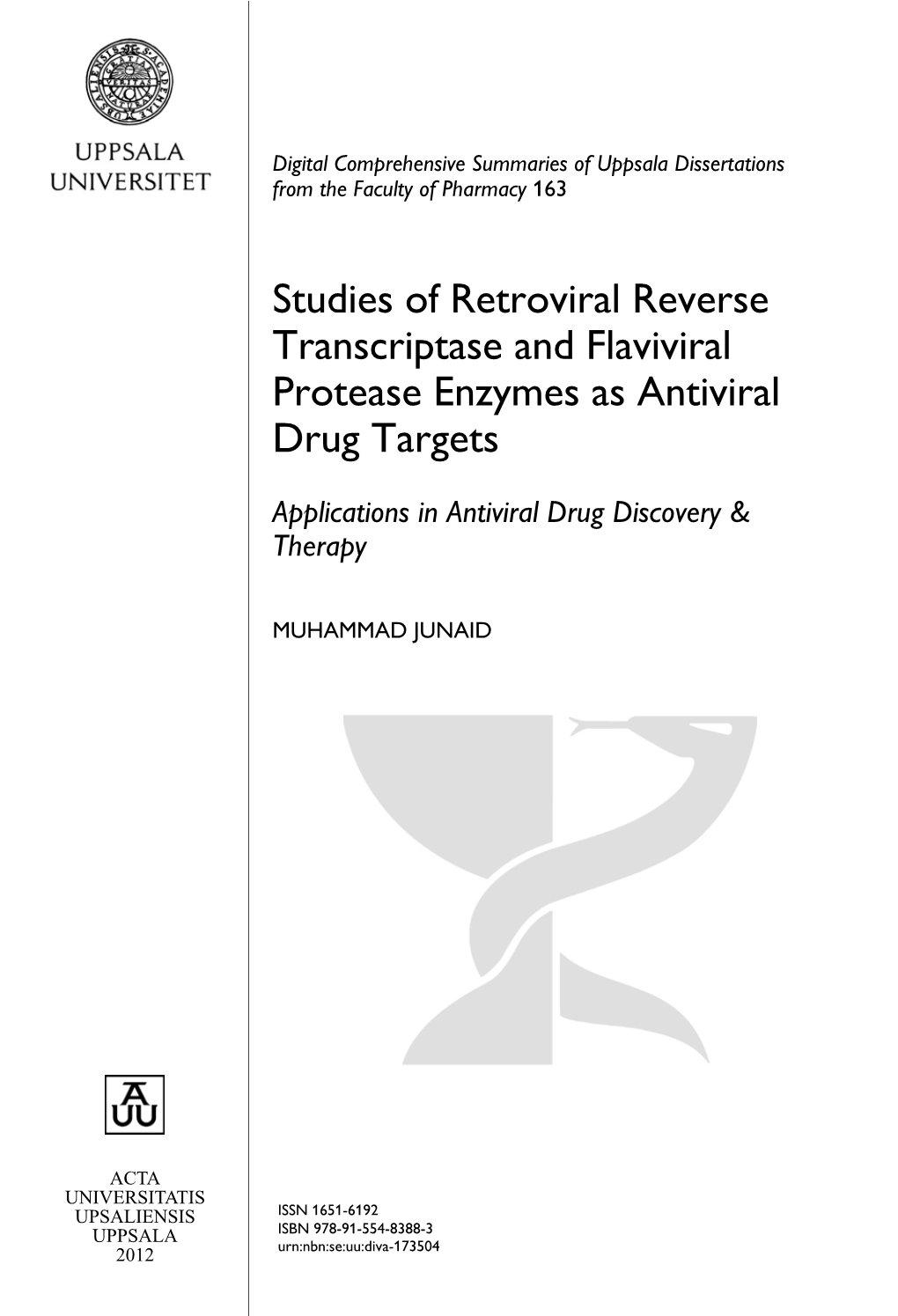 Studies of Retroviral Reverse Transcriptase and Flaviviral