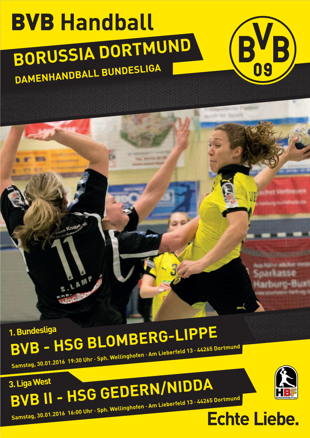 HSG BLOMBERG-LIPPE Samstag, 30.01.2016 19:30 Uhr · Sph