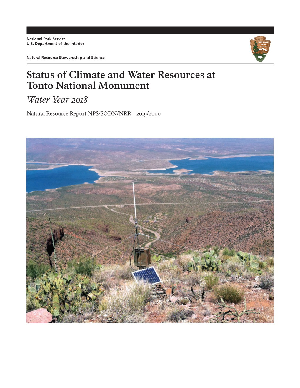 Status of Climate and Water Resources at Tonto National Monument Water Year 2018