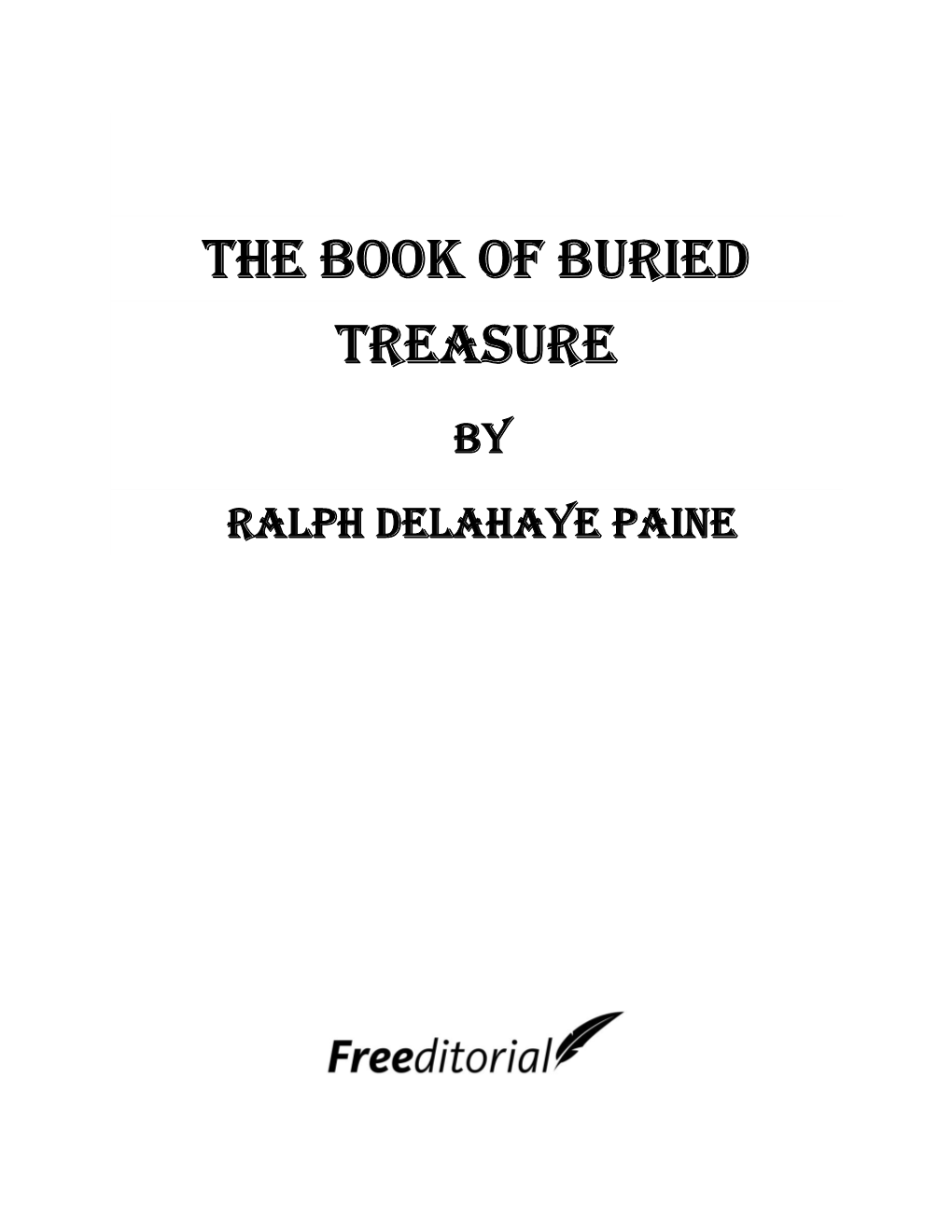 The Book of Buried Treasure