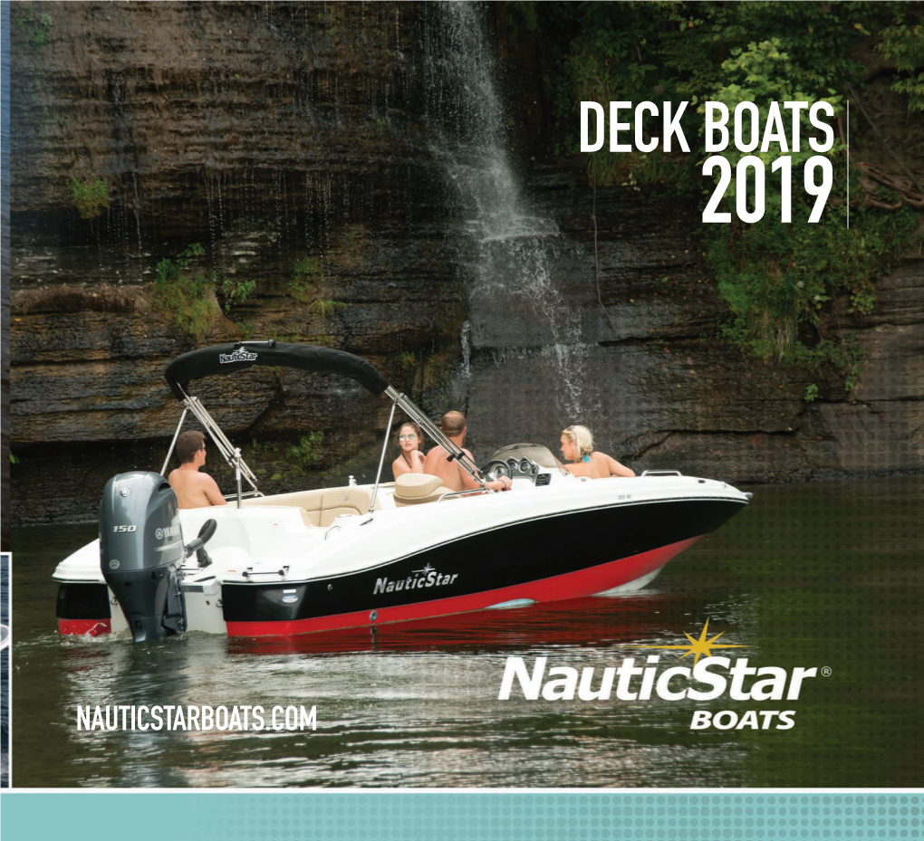 2019 Nauticstar Deck Boats Brochure