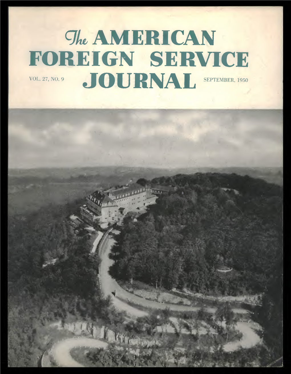 The Foreign Service Journal, September 1950