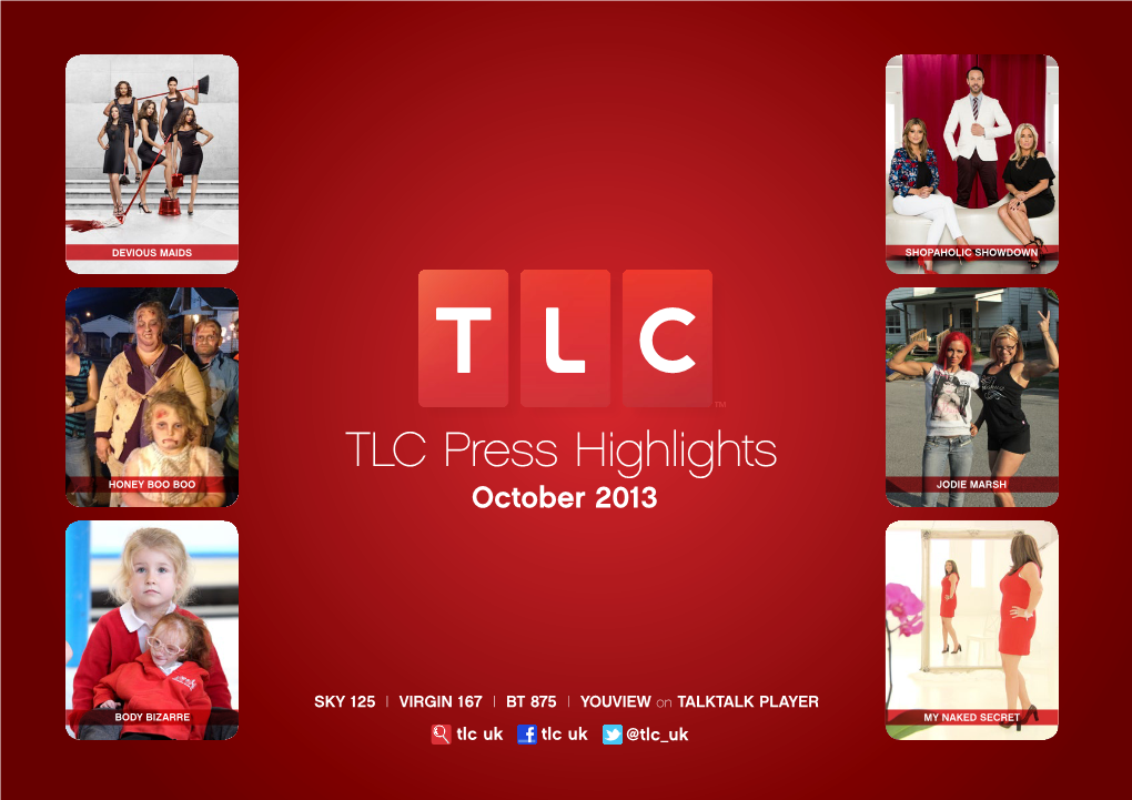 TLC Press Highlights HONEY BOO BOO October 2013 JODIE MARSH