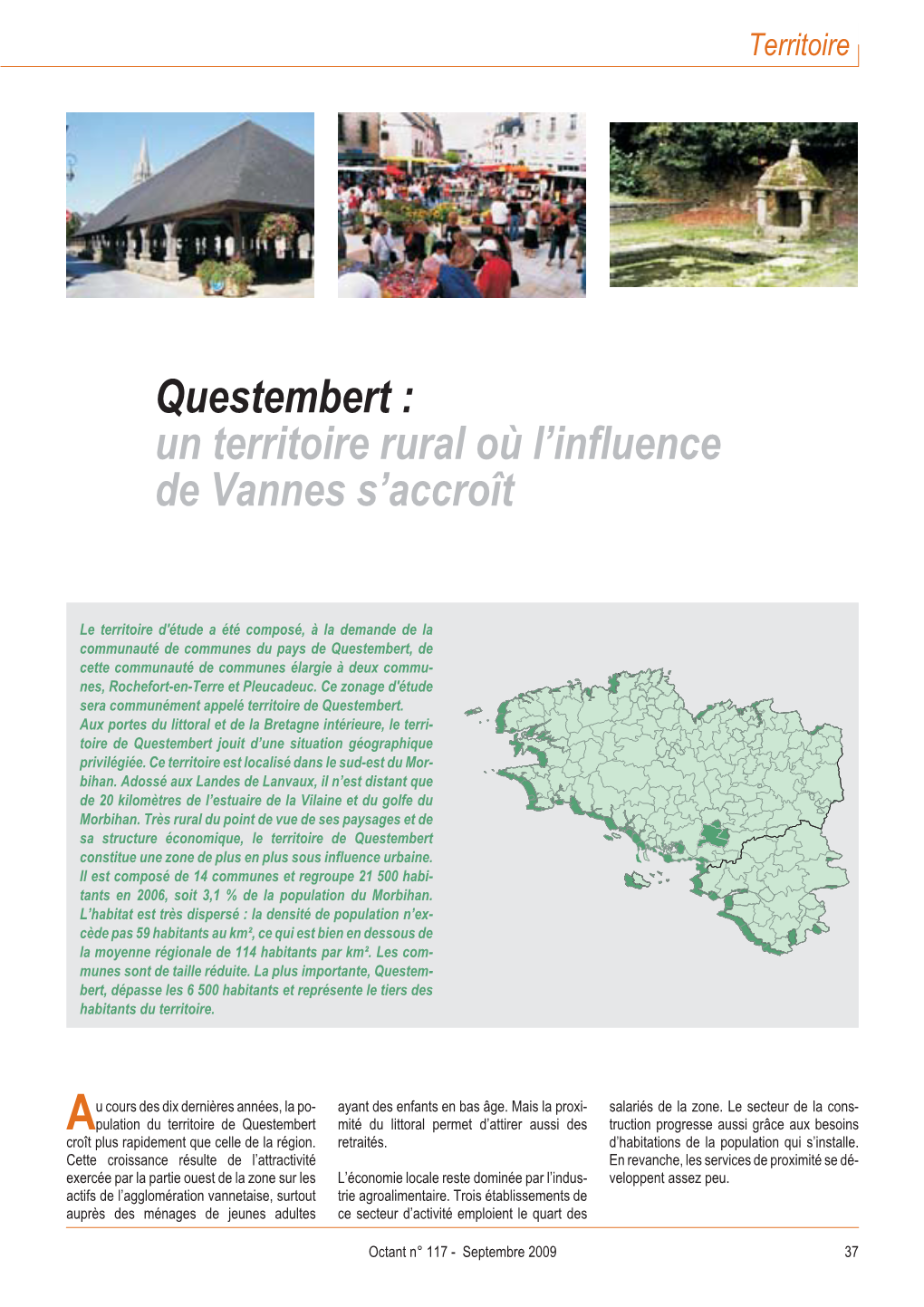 Questembert : Un Territoire Rural Où L'influence De Vannes S'accroît