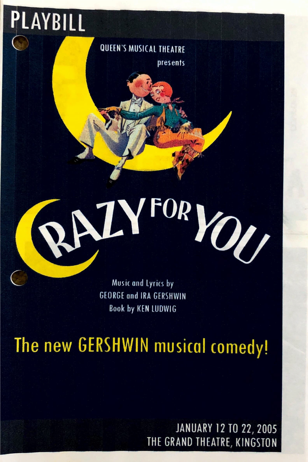 The New GERSHWIN Musical Comedy~