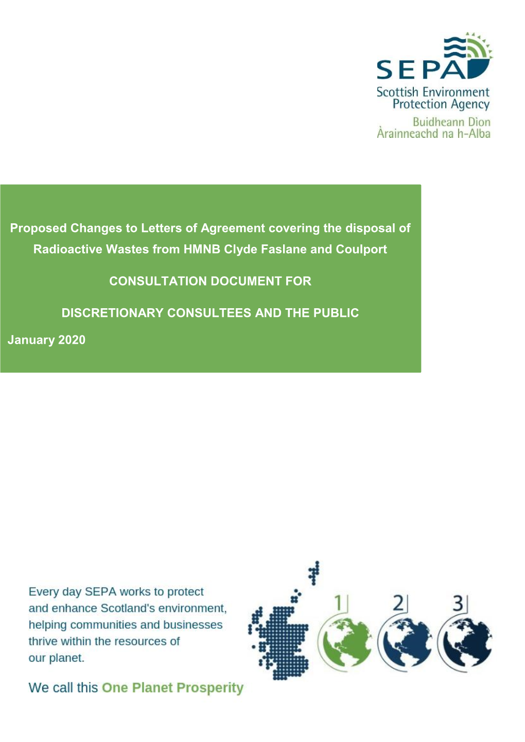 HMNB Clyde Consultation Document