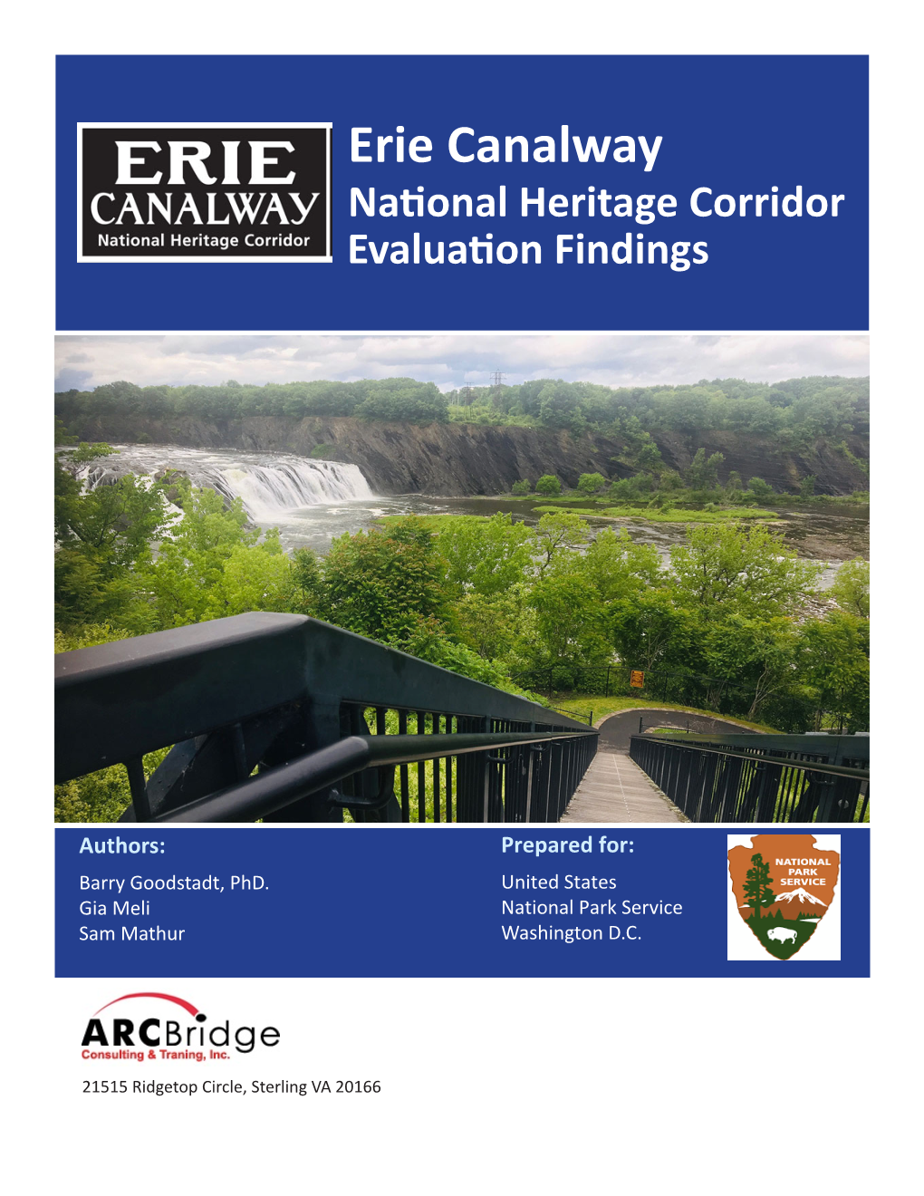 Erie Canalway National Heritage Corridor Evaluation Findings