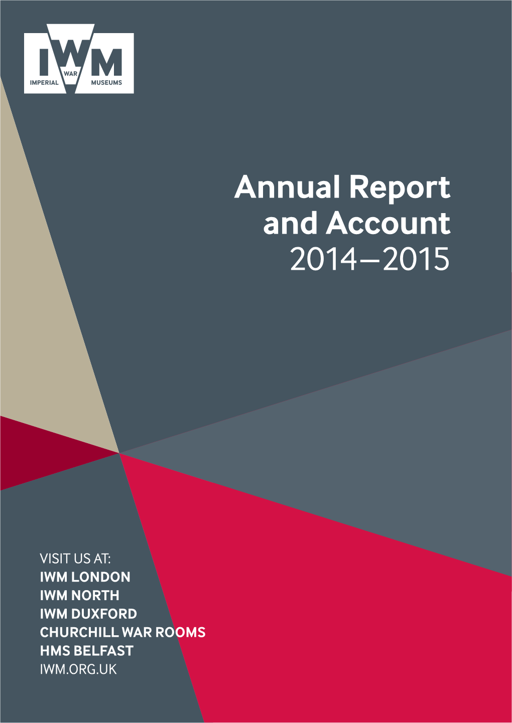 Annual Report and Account 2014–2015