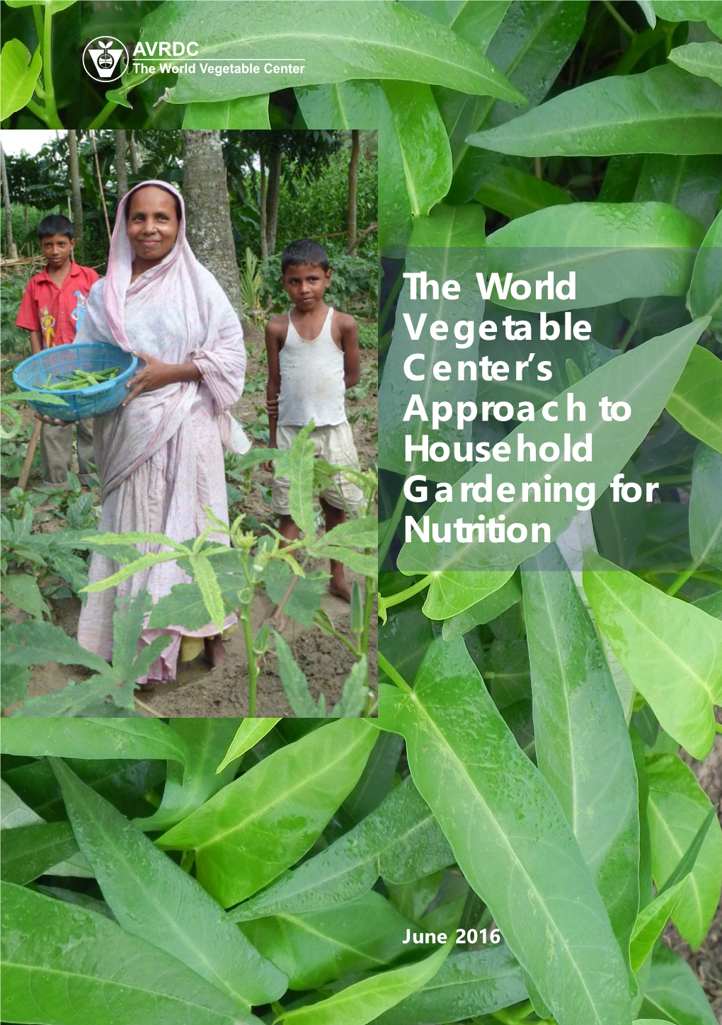 The World Vegetable Center's Approach to Household Gardening