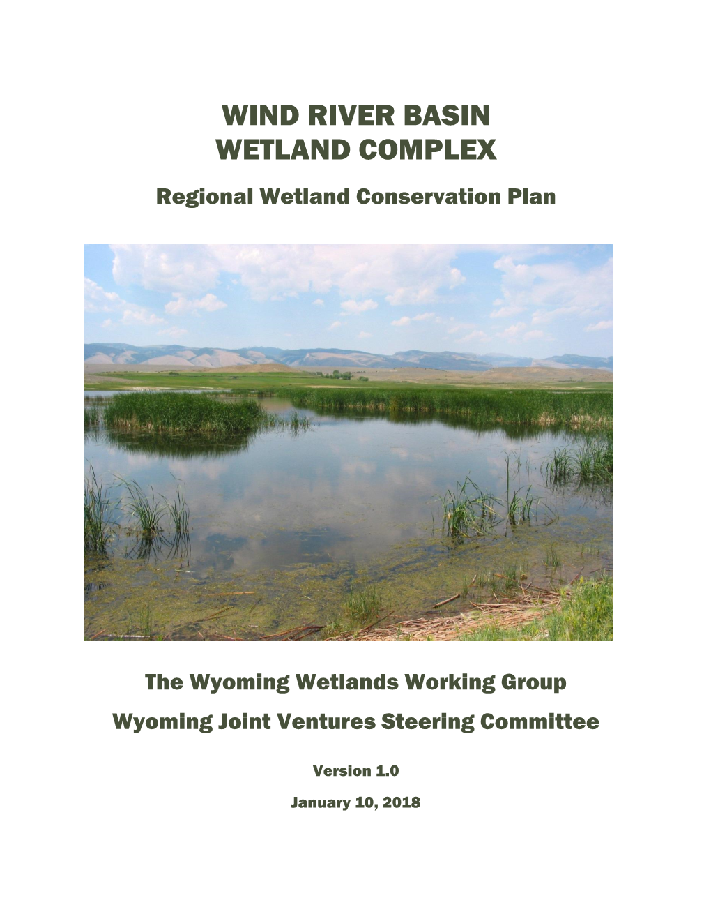 Wind River Basin Wetland Complex