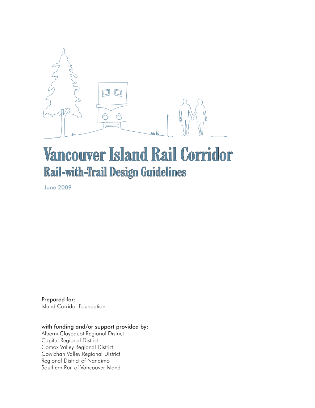 Rail-With-Trail Design Guidelines Iii Iv Vancouver Island Rail Corridor 1