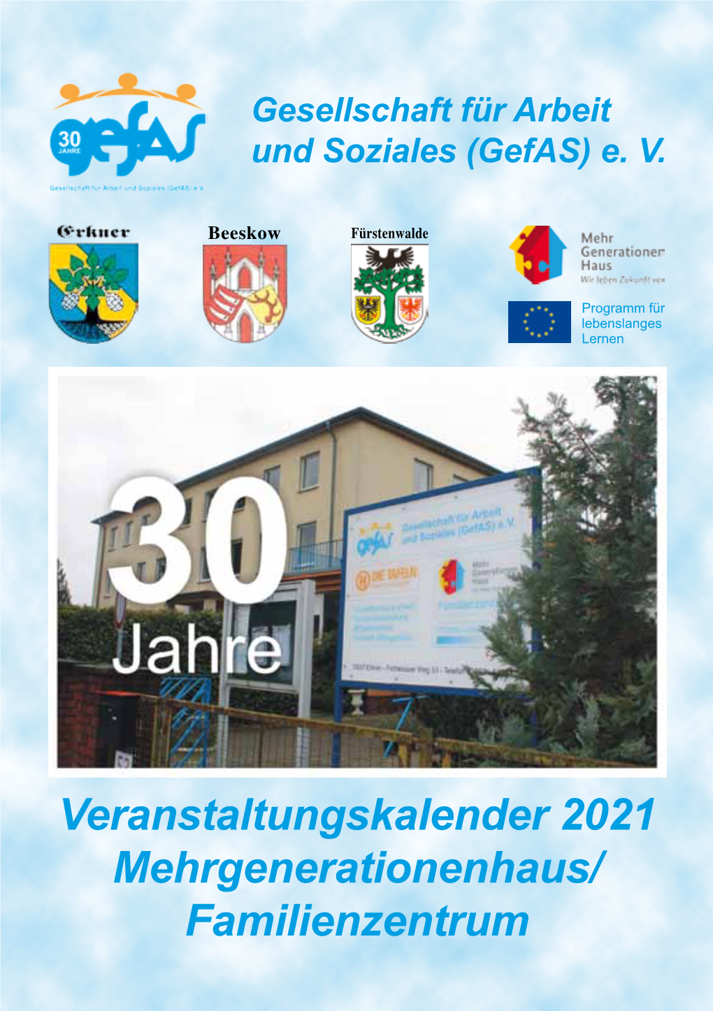 Veranstaltungskalender 2021 Mehrgenerationenhaus