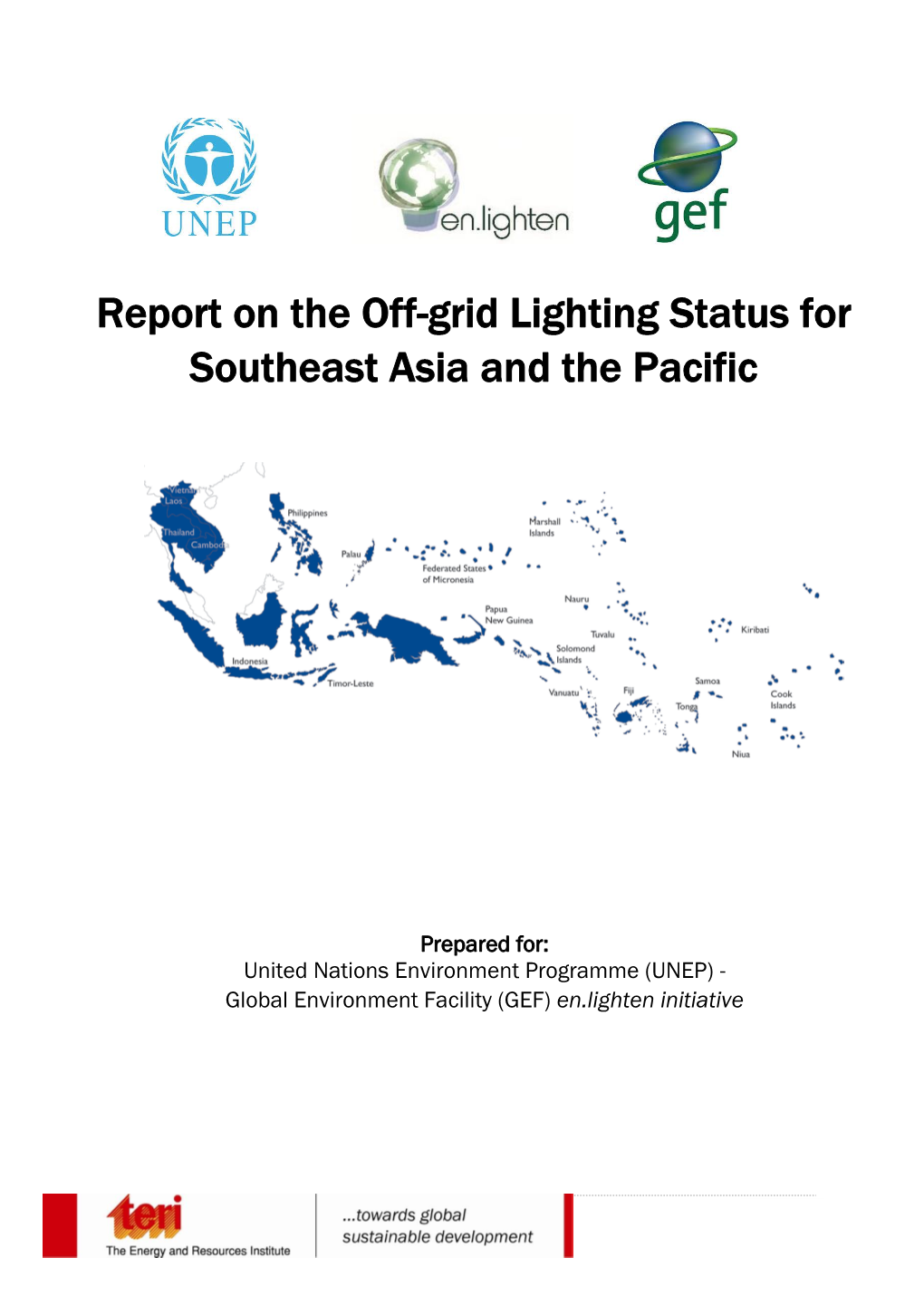 Report on the Off-Grid Lighting Status for Southeast Asia and the Pacific