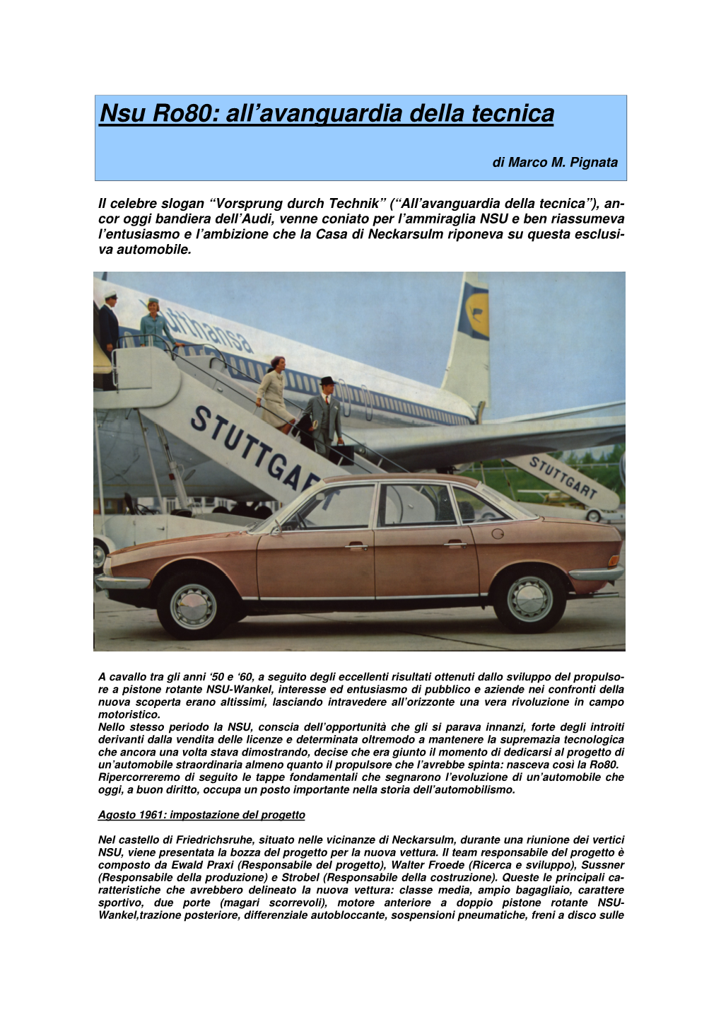 Cronistoria Ro 80 1\260 Pagina.Pub