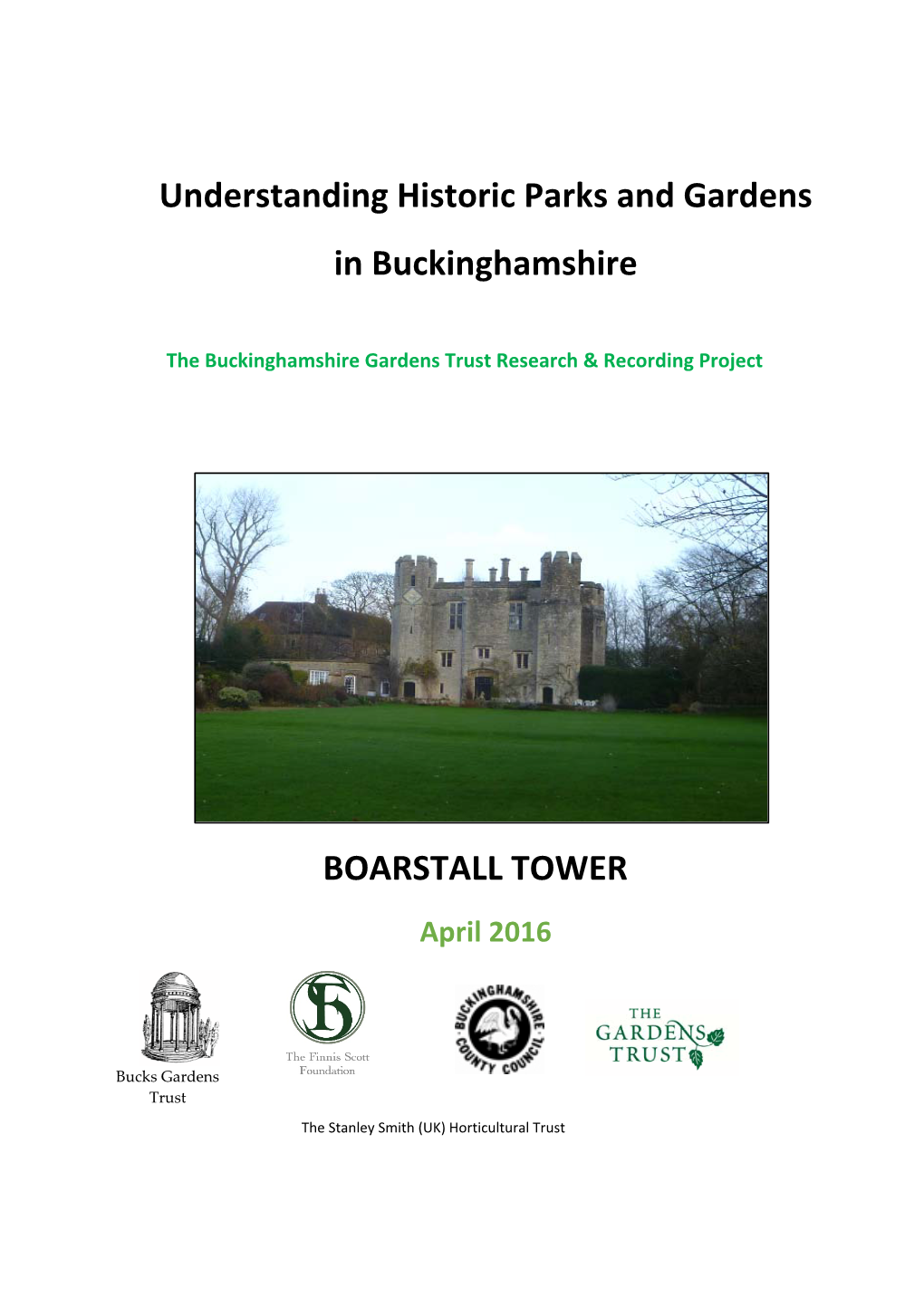 BOARSTALL TOWER April 2016