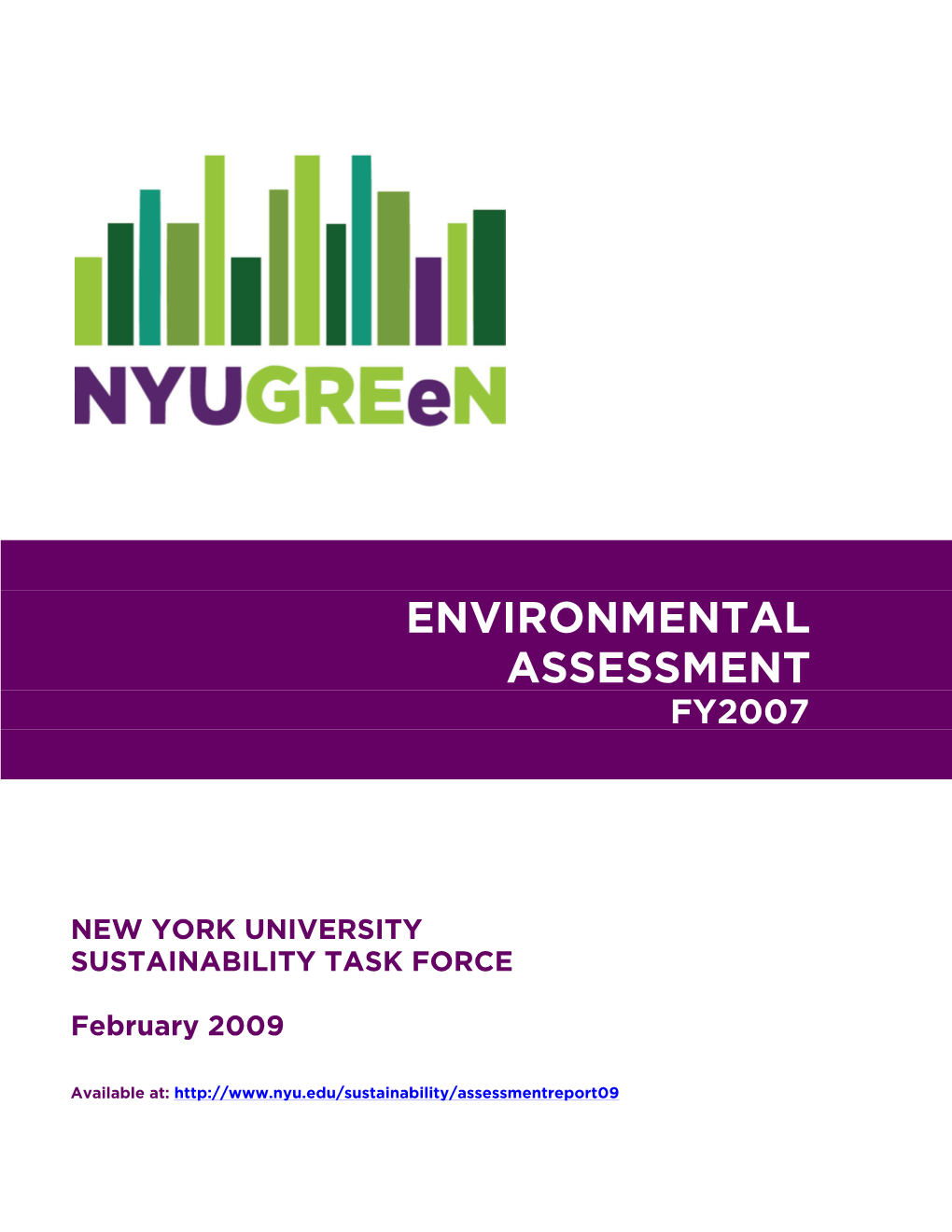 NYU Environmental Assessment