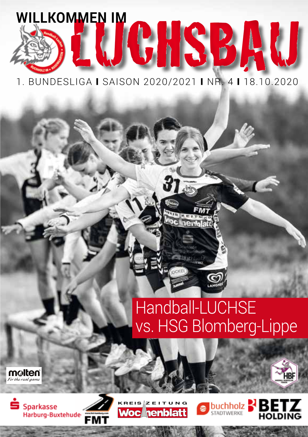 Handball-LUCHSE Vs. HSG Blomberg-Lippe 3 I Willkommen Im LUCHSBAU
