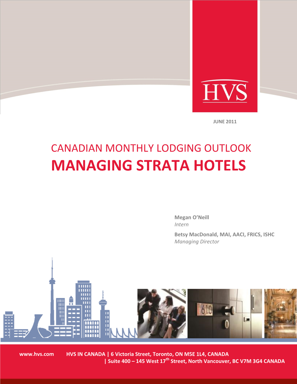 Canadian Monthly Lodging Outlook – Managing Strata Hotels | Page 2