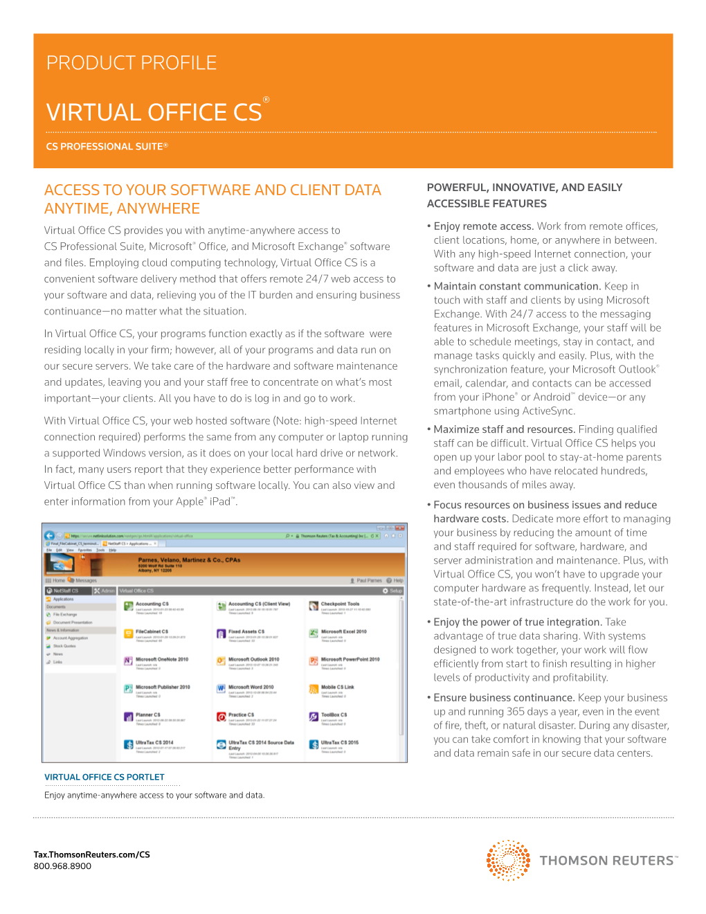 Virtual Office CS Product Profile