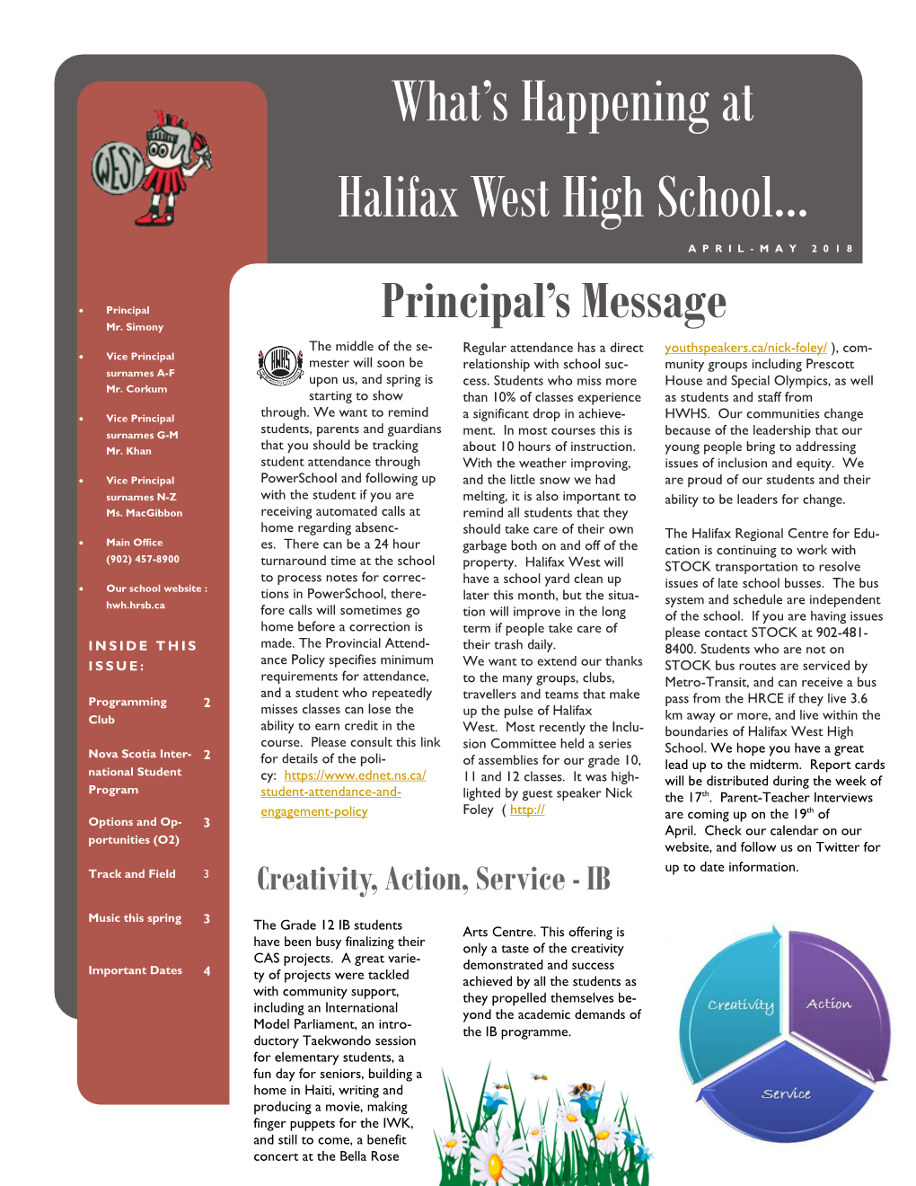 What's Happening at Halifax West High School