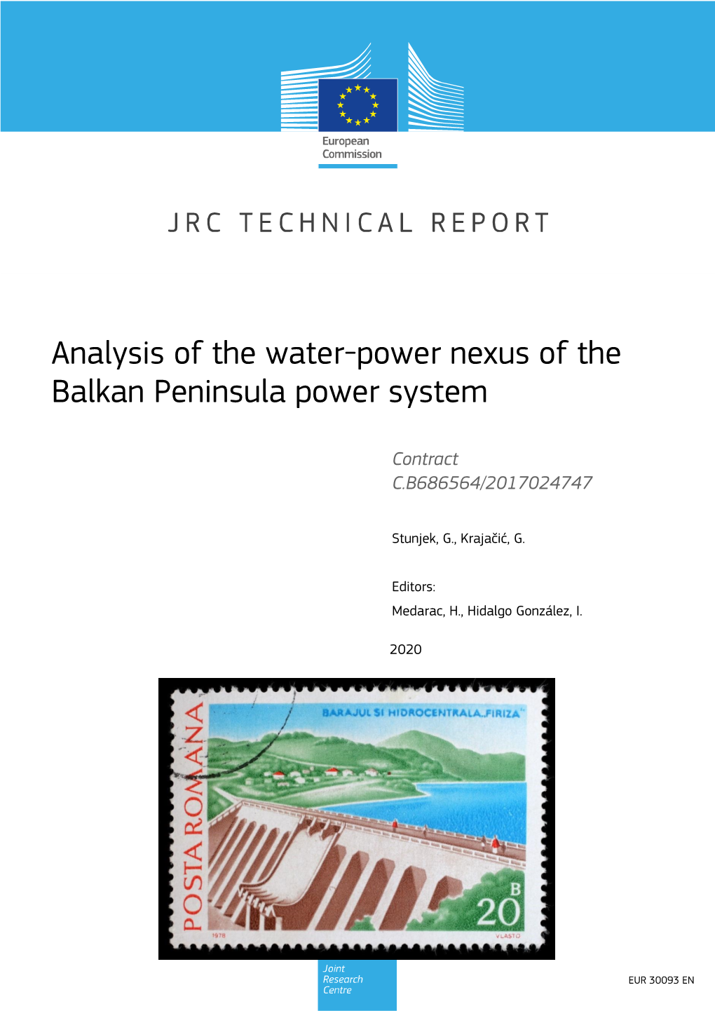 Analysis of the Water-Power Nexus of the Balkan Peninsula Power System