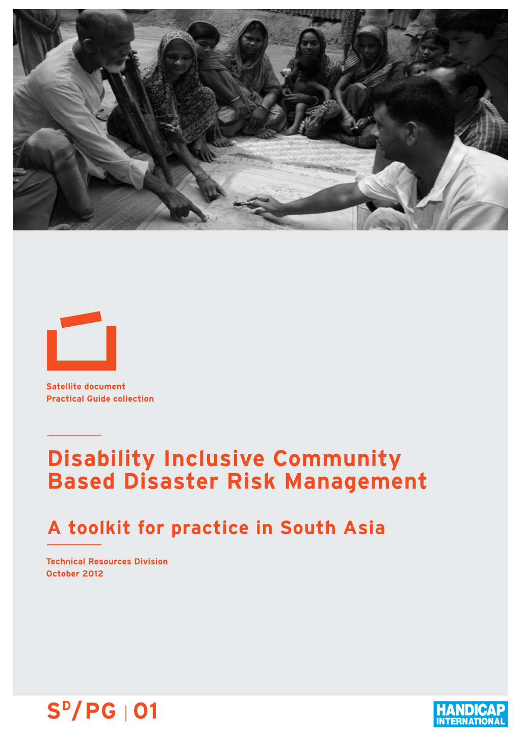 SD/ PG Disability Inclusive Community Based Disaster Risk Management 01