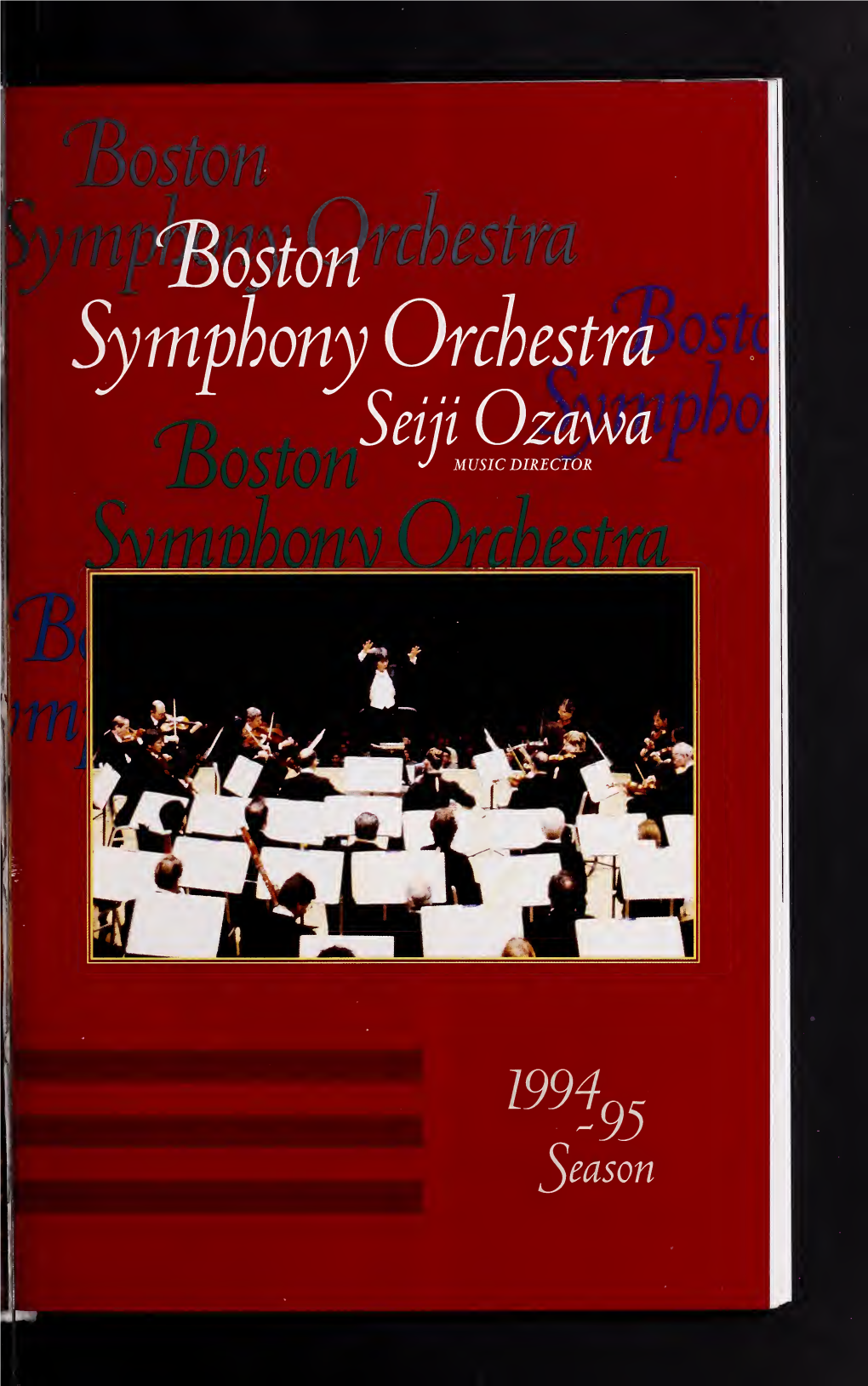 Boston Symphony Orchestra Concert Programs, Season 114, 1994