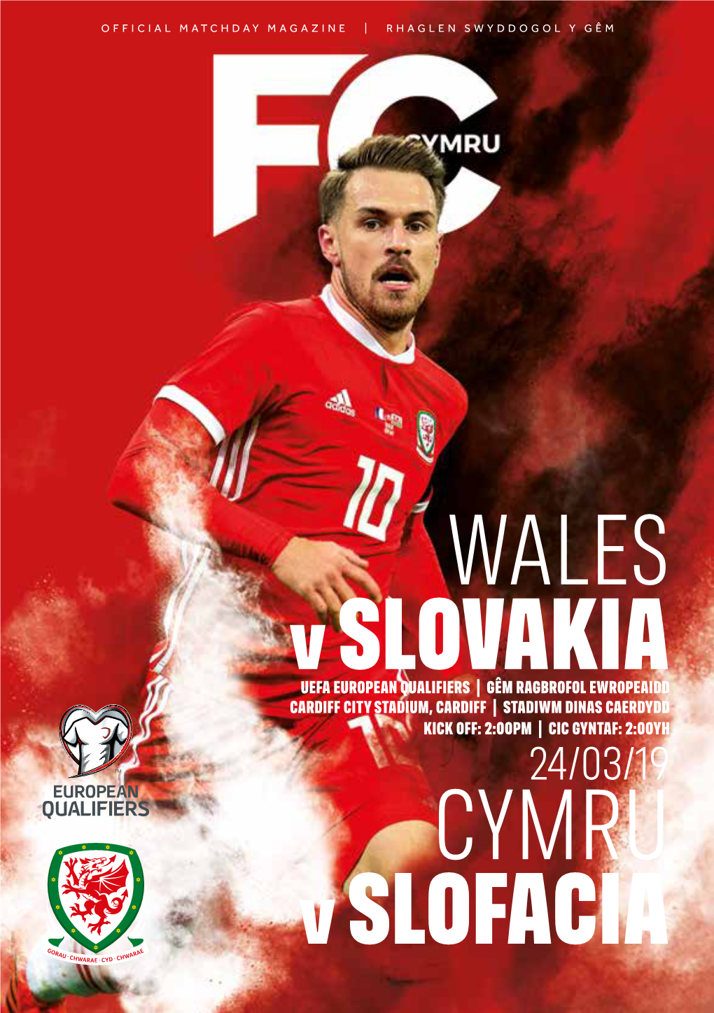 V SLOVAKIA WALES V SLOFACIA CYMRU