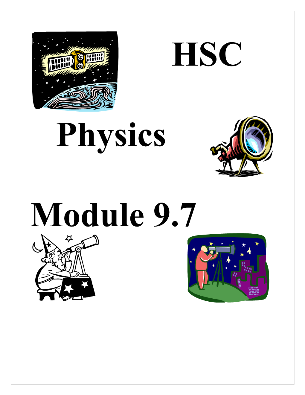 Physics- HSC- Module 9.7 Astrophysics - Teaching Program