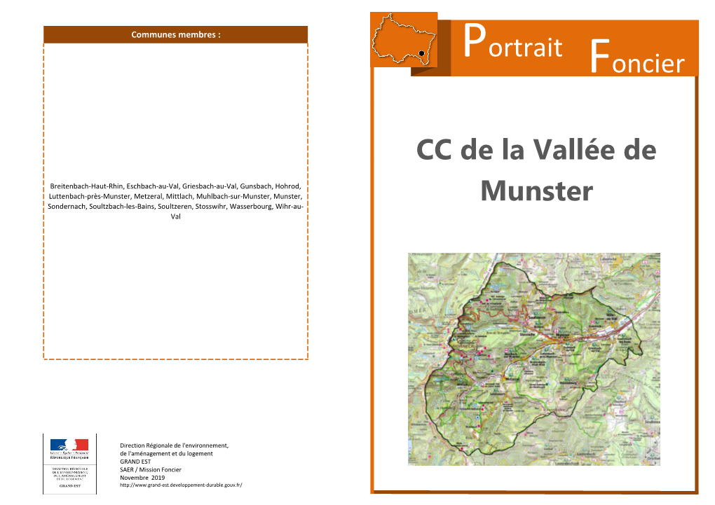 0 CC De La Vallée De Munster 0 Foncier Portrait