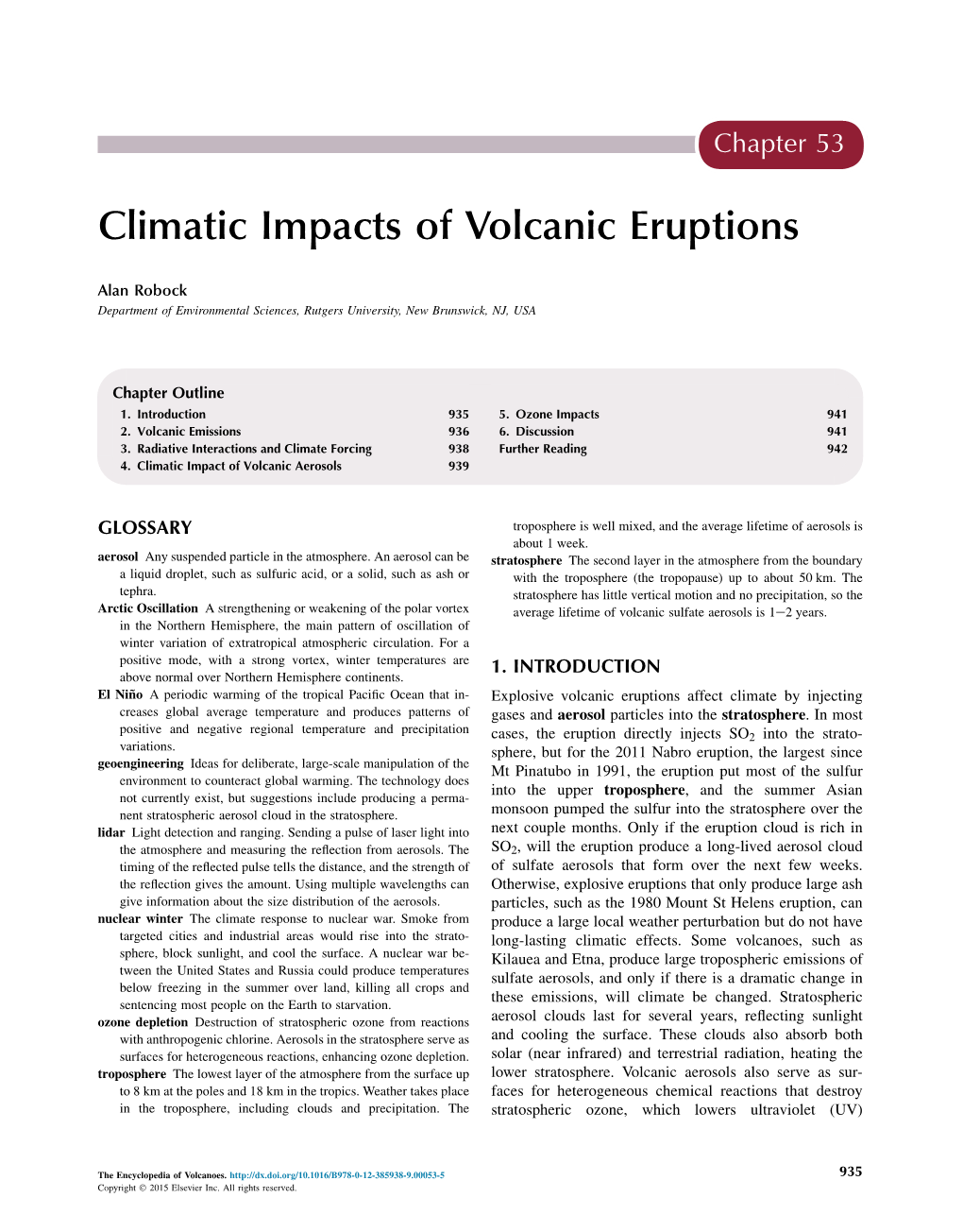 The Encyclopedia of Volcanoes